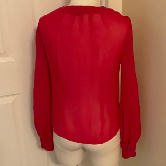 Express Design Studio ruffle blouse - Picture 2 of 5